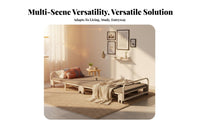 Multi-Functional Pull-retractable Desk Bed Combo Space-Saving Transformable Furniture Foldable Design for Apartment Dwellers, Office Workers, Homeowners, Guest Room