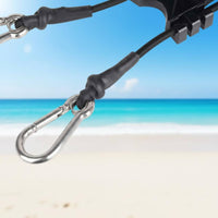 Paddleboard Action Camera Mount 360° Rotation Action Camera Fence Holder Universal Compatibility Chain Link Fence Mount for Athletes, Vloggers, Kayak