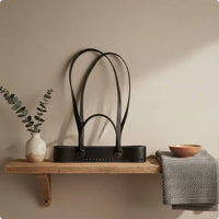 Perforated Handle Panel DIY Assembly Bag Handle Base Leather-Like