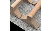 Wooden Press-up Stands Stable Press-up Stands with Triangular Base Ergonomic Parallettes for Beginners, Home Gym