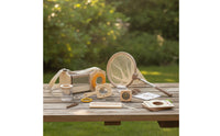 Educational Observation Kit with Net Portable Catching Kit Wooden Tweezers Clear for Nature Lovers, Toddlers