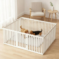 Indoor Pet Enclosure Easy to Pet Hygiene Enclosure with Door Washable Dog Playpen with Door for Puppy , Apartments