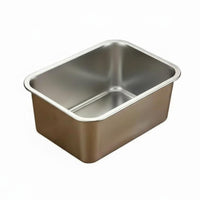 Tiramisu Form Pan Versatile Stainless Steel Food Pan Extra Thick Rectangular Stainless Steel Tray for Culinary Professionals, Caterers, Bakery