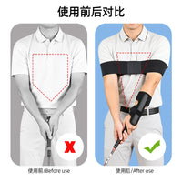 Golf Swing Training Aid for Wrist and Arm Stability