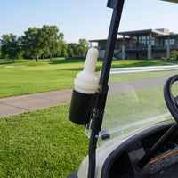 Vehicle Sand Bottle Universal Sand Bottle with Holder Rattle Resistant for Golfers