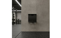 Barbell Wall Rack with  2 Bar holder Sturdy Bar Hanger Powder Coated Bracket