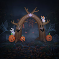 Outdoor Inflatable Spooky Tree Arch Giant Yard Decoration Lighted Decorations Eye-Catching for Pathway