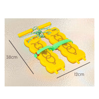 Foot-Shaped Training Boards Creature Outline Paired Foot Boards Coordination Board Movement Skills Kids Activity Gear