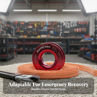 recovery Block Doubles Pulling Power robustDuty recovery Block Swiveling Plates for utility vehicle/UTV Riders