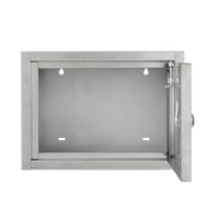 Medium Wall-Mounted Stainless Steel Milk Box with Lock