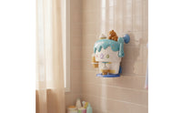 Plastic Ice Cream Bubble Machine Safe Bubble Maker with Crank Sturdy Bath Toy with Suction Cups Easy to Use for Children, Toddlers, Bathtub, Bathroom