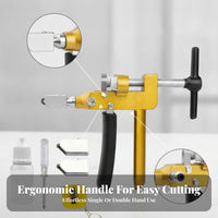 Portable Tile and Glass Clamp-Style Tile Metal Body
