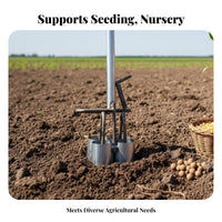 Seeder with Sphere Planting Design, Foot Pedal, Coil Enhanced, Suitable for Corn, Maize, Planting Tasks