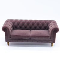 1:12 Dollhouse Miniature Living Room Scene Vintage Sofa Furniture Toy