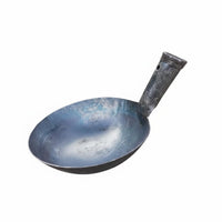 Multi-Purpose Cement Scooping Head Adjustable Angle Heavy Duty Iron Ladle Hand Forged Feed Scoop for Construction Workers, Farmers, DIY Enthusiasts, Farms, Gardening