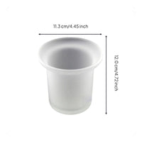 Toilet Brush: Glass Base