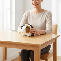 Realistic Guinea Pig Stuffed Animal Cute Guinea Pig Stuffed Toy Soft and Comfortable Small Furry Animal Figure