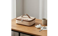 Insulated Waterproof Lunch Bag Handheld Portable Lunch Box Bag Reusable Meal Storage Easy to Clean for Students, School