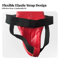 men's Sports Protector Shock-Absorbing Male Groin Protector Breathable Design Fighting Arts Guarding Cup for Young Males, Fighters, Fighting Sports