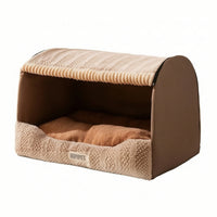 Den Dog Bed Cozy Dog Bed Canine Den house Soft for Dogs, Pets
