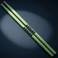 5A/7A Hickory Drumsticks for Beginners, Jazz, and Snare Drums