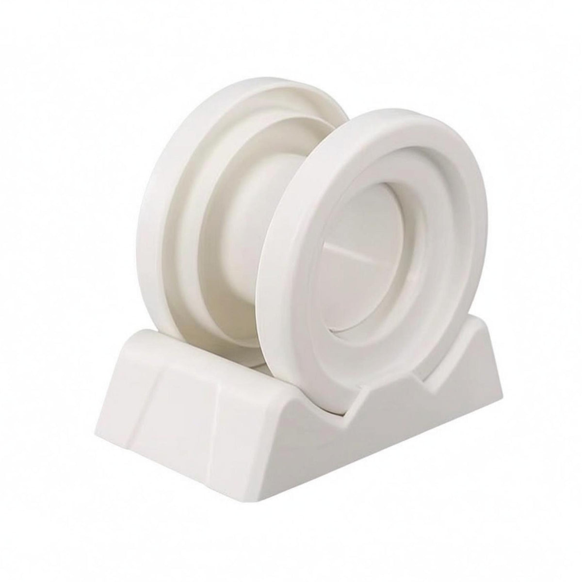 Tear-off Tape Base Built-in Buckle Office Supply White Desk Accessory