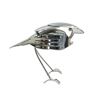 跨境便携式热销新Scrap Metal Art Sculpture知更鸟金属艺术雕塑