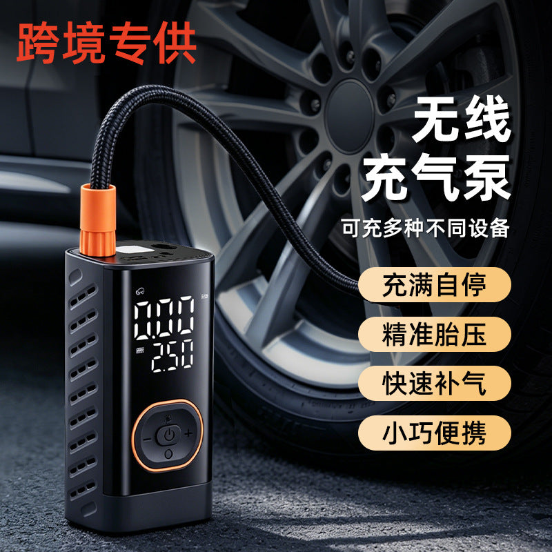 Wireless Car Air Pump Portable Electric Tire Inflator