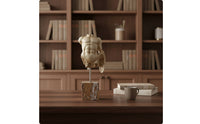 Figurative Sculpture Carved Sculpture with Base Elegant for Interior Designers