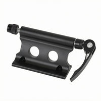 Bike Fork Mount  Fast-Release Clamp Holder Countersunk Holes Fast-Release Fork Clamp Space-Efficient Bike Part