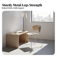 Molded Spinerest Chair Stackable Indoor Seating Nordic Design Modern Design for Homeowners, Business Owners, Cafe, Office