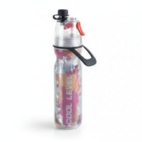 Spray Water Bottle Shield Cap Insulated Spray Bottle Drinkware Carrying Handle