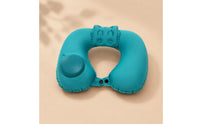 Travel Waist Cushion Washable Inflatable Pillow Lightweight Portable Waist Pillow for Airplane