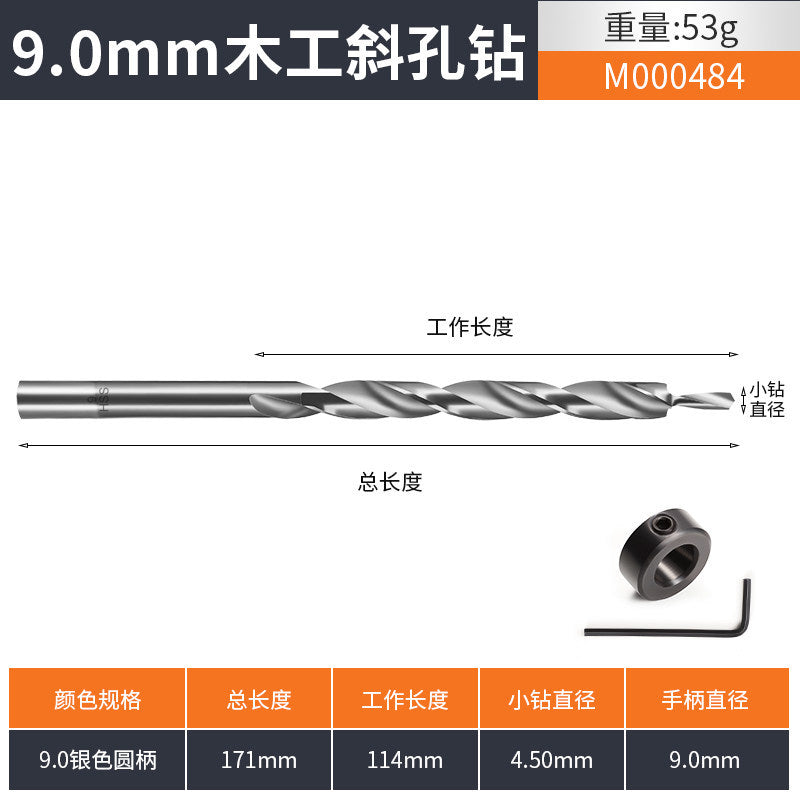 9MM / Silver Round Shank