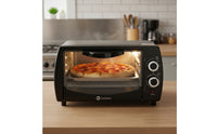 Countertop Oven Oven Clear Glass Door Oven Oven Compact Appliance for Individuals, Students, Kitchens, Dorm Rooms, Apartments