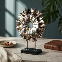 Radiant Sculpture Textured House Decoration Modern