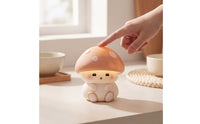 Rechargeable Toadstool Night Light Dimmable Toadstool Lamp Auto-off Silicone Night Light with Timer Portable for Children, Toddlers, Babies, Bedside, Nursery, Bedroom
