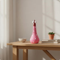 Chicken Vase Colorful Long Neck Vase Indoor and Outdoor Home Decoration for Desk