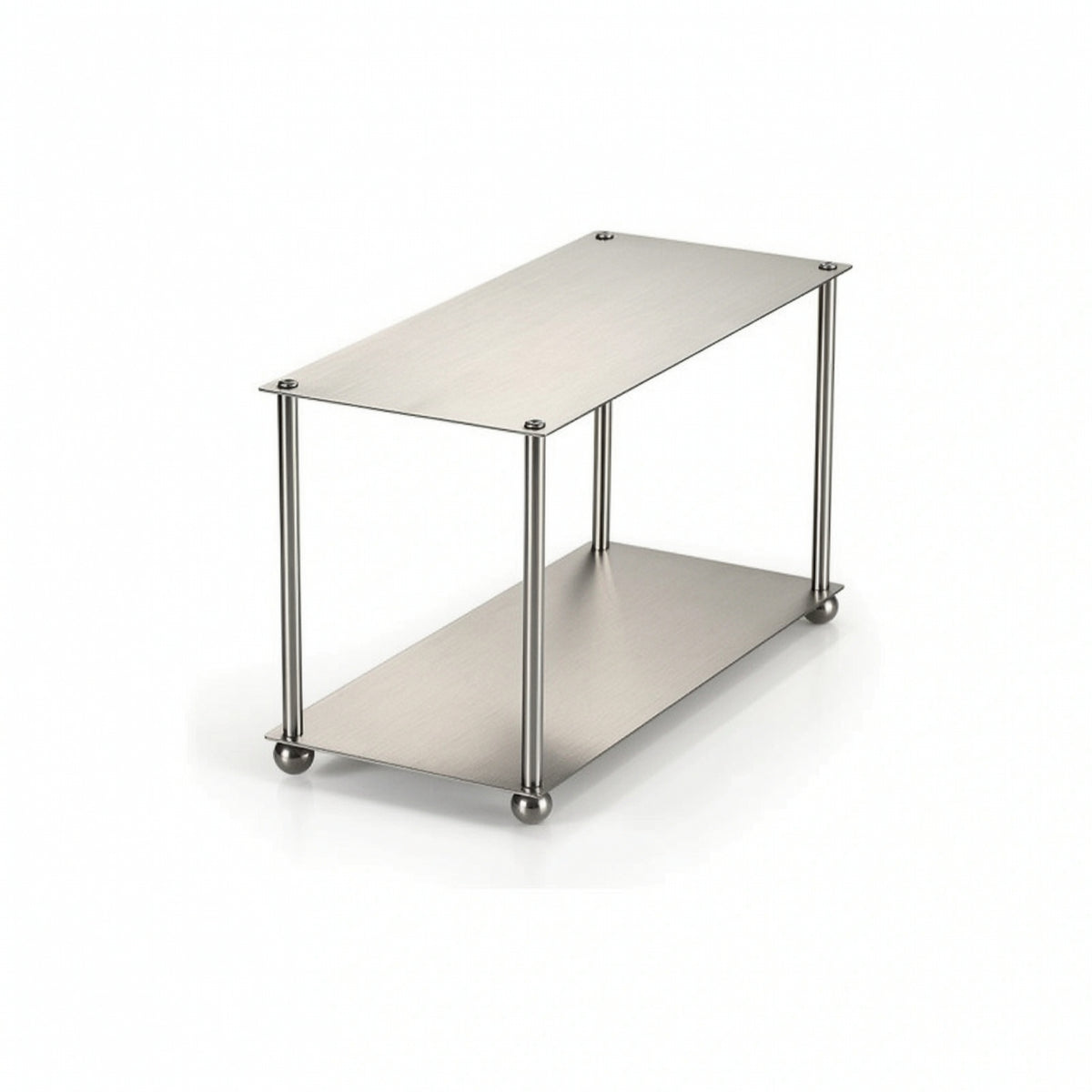 Desktop Storage Rack Antianti-Smudge Desk Organizer Shelf Open-Frame for Vanity
