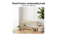 Multi-Tier Succulent Stand Space-Saving Display Shelf Easy Assembly for Balcony