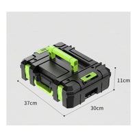 Stackable Tool Box Portable Tool Organizer with Handle Heavy-Duty for Workshop