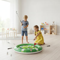 Stable Floating Golf Chipping Game Portable Golf Target with Flag Lightweight Toy Competitive for Family