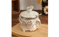 Elephant Sugar Bowl with Spoon Luxury Quality for Dining Table, Kitchen Counter