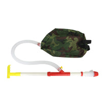 Agricultural Backpack Fertilizer Applicator, Stainless Steel Manual Spreader for Cornfields
