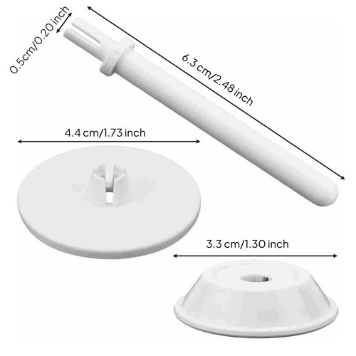 3 Pieces Sewing Machine Spool Cap Easy to Install Spool Peg Cap Plastic