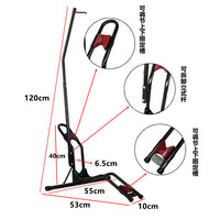 Bicycle Parking Rack, Insertion L-Type Stand for Mountain Bikes, Repair Stand, Vertical Display Support