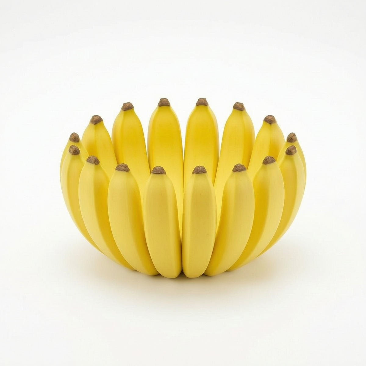 Banana Bowl 3D-Printed Fruit Tray Sculptural for Kitchen