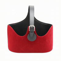 Gift Basket with Handle Portable Handheld Basket Sturdy for Wine Presentation