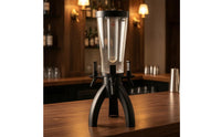 Three Beer Dispenser Cylindrical Beer Pourer Creamy Foam Drink Appliance