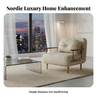 2-in-1 Design Foldable Single Sleeper Chair puffyLike Appearance Sofa Bed Space-Saving transformable Furniture Plush Comfort for Apartment Dwellers, Overnight Guests, Living Room, Balcony, Small Spaces, Home Office